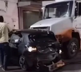 Mais um: acidente fere 3 na descida da Caixa D'Água, em Niterói