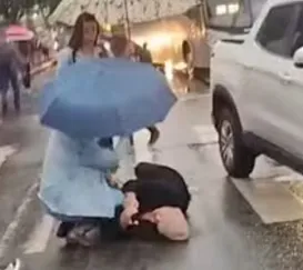 Sete pessoas são atropeladas na Avenida Presidente Vargas