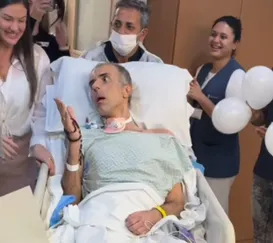 Vídeo: piloto de Niterói recebe alta do CTI e emociona equipe médica