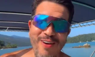 Imagem ilustrativa da imagem Apresentador da Band 'troca' Angra por São Gonçalo e diverte a web; vídeo