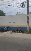 Imagem ilustrativa da imagem Atropelamento em frente à escola na RJ-106, em São Gonçalo; vídeo