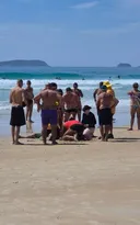 Imagem ilustrativa da imagem Banhista se afoga na frente da família em Cabo Frio