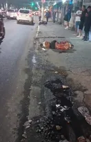 Imagem ilustrativa da imagem Cena chocante em movimentada via de Niterói