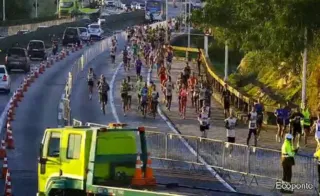 Imagem ilustrativa da imagem Confira o tempo de travessia na Ponte durante a corrida
