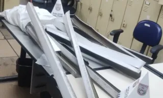 Imagem ilustrativa da imagem Homem é preso furtando peças do letreiro de supermercado na Zona Sul de Niterói