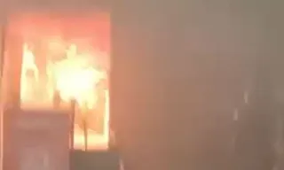 Imagem ilustrativa da imagem Incêndio atinge famosa loja de perfumes na Baixada; vídeo