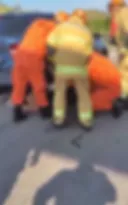 Imagem ilustrativa da imagem Mulher morre em acidente entre carro e moto na BR-101