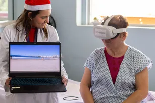 Imagem ilustrativa da imagem Pacientes no Rio ‘viajam’ para a praia sem sair do hospital