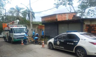 Imagem ilustrativa da imagem Pontos clandestinos de abastecimento de água são flagrados em Niterói
