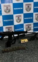 Imagem ilustrativa da imagem Preso com arsenal após tiroteio em Niterói é sargento da PM
