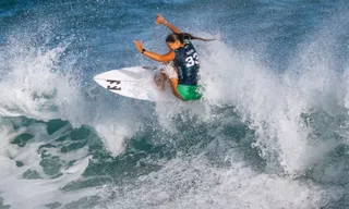 Imagem ilustrativa da imagem Surfe: brasileira é vice-campeã da etapa de Saquarema