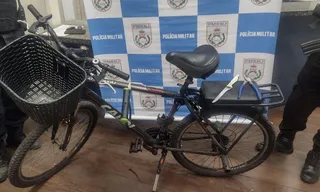 Imagem ilustrativa da imagem Homem rouba bicicleta e foge após ver a PM em Niterói