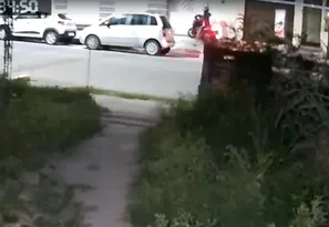 Imagem ilustrativa da imagem Vídeo flagra momento em que assaltante é morto roubando em SG