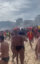 Imagem ilustrativa da imagem Vídeo: véspera de Ano Novo marcada por afogamentos em praias do Rio