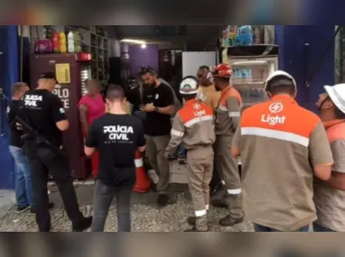 Imagem ilustrativa da imagem 'Gatos' de luz no Rio terminam com uma pessoa presa
