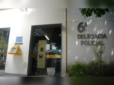 O homem acabou sendo autuado por furto na delegacia