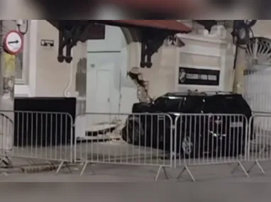 Atropelamento que ocorreu na Rua Alice, em Laranjeiras