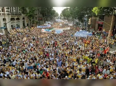 Imagem ilustrativa da imagem Marcha para Jesus: saiba tudo sobre o trânsito e transporte público