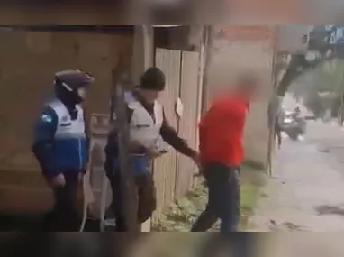 O animal ficou com dificuldades para se mover