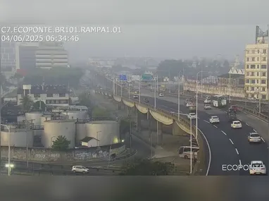 Imagem ilustrativa da imagem Trânsito complicado na Ponte Rio-Niterói