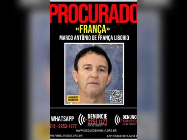Contra o casal, foram cumpridos mandatos de prisão temporária