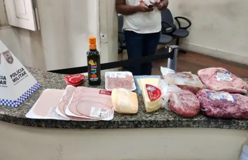 Ladrão tenta 'fazer compra' e não pagar, mas acaba preso em Niterói