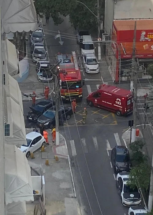 Ruas da região foram interditadas