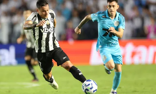 No primeiro turno, o Botafogo venceu por 1 a 0 na Vila Belmiro