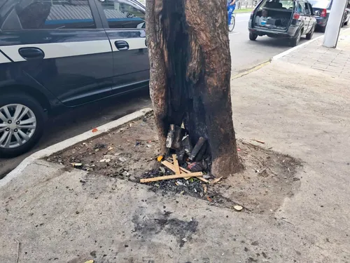 A sessão de espancamento aconteceu na Avenida Visconde do Rio Branco