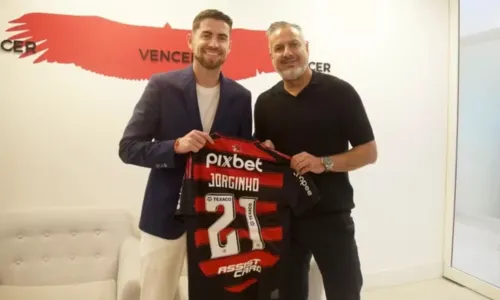 Jorginho usará a camisa número 21 e será apresentado oficialmente neste sábado