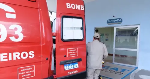 O Corpo de Bombeiros foi acionado por volta das 8h20
