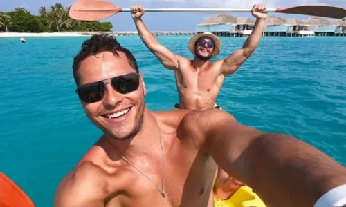 Jornalista compartilhou alguns momentos com o ex em seu perfil do Instagram