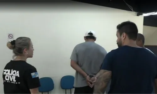 O homem foi preso na Babilônia, no Leme, Zona Sul do Rio.