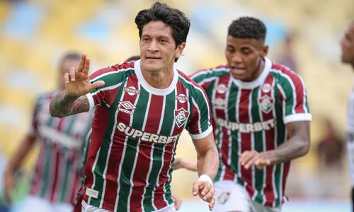 Cano comemora gol contra o Botafogo