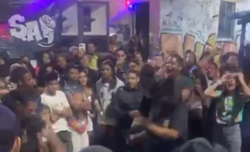 A festa junina aconteceu no interior da comunidade