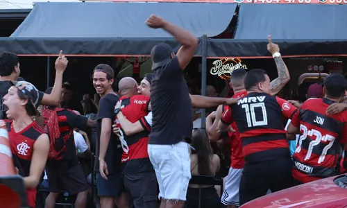 Gols incendiaram torcida em um bar no Barreto, em Niterói