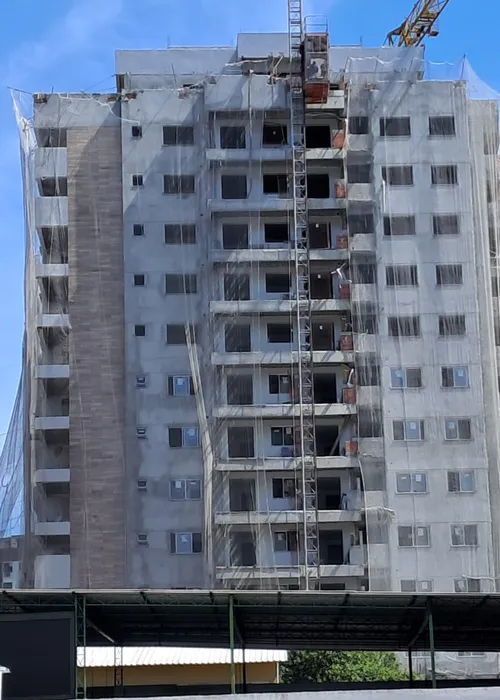 Construção é feita na rua Noronha Torrezão, em Santa Rosa