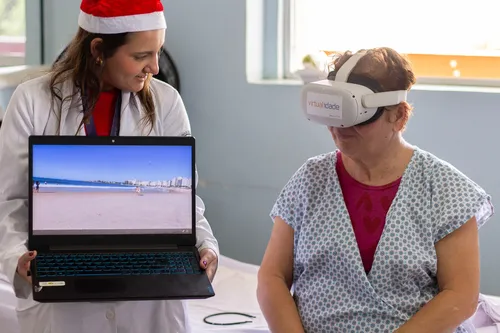 Na segunda-feira, a equipe da ONG estará em dois hospitais