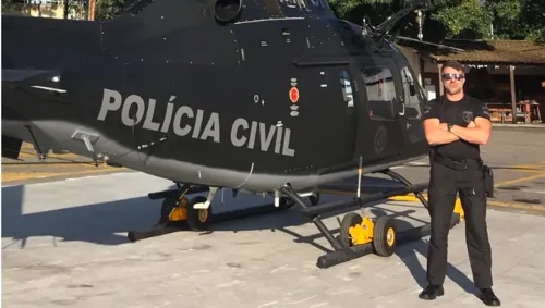 Felipe Marques Monteiro tem 45 anos e segue internado no leito de CTI