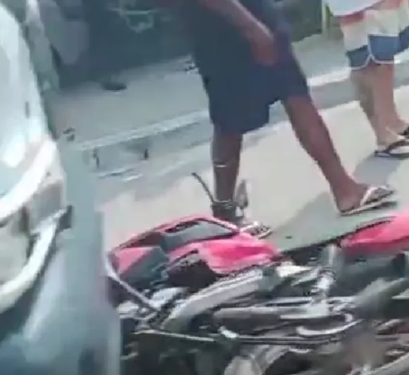 Menor de 13 anos pilotava moto envolvida em acidente em SG