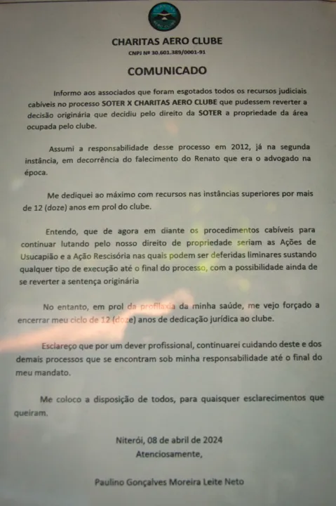 Briga com construtora pode fechar tradicional clube de Niterói