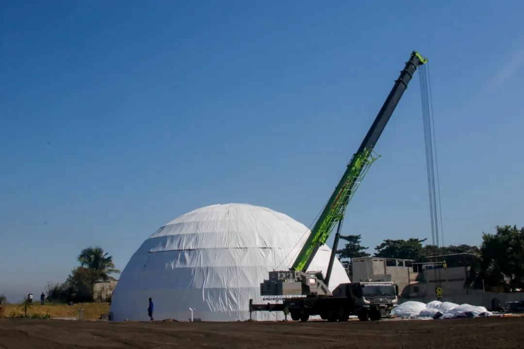 Entramos! ENFOCO mostra como ficou tenda evangélica de Niterói