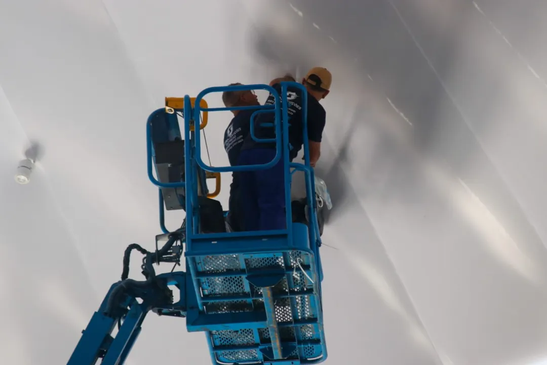 Entramos! ENFOCO mostra como ficou tenda evangélica de Niterói