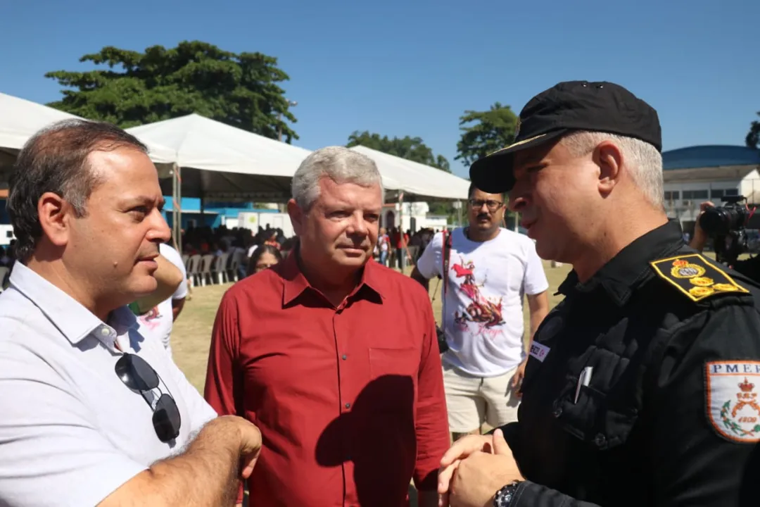 Participaram também do encontro o prefeito da cidade, Axel Grael, e o secretário executivo Rodrigo Neves