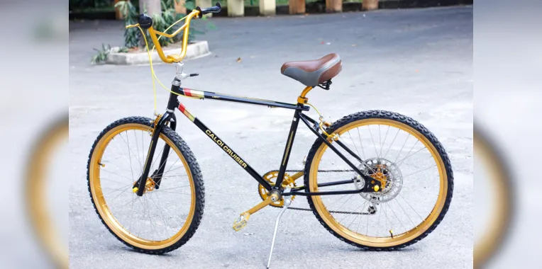 Apaixonados por bicicletas antigas exibem relíquias em SG
