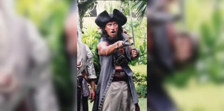 Ele participou do filme 'Piratas do Caribe: Navegando em Águas Misteriosas', de 2011