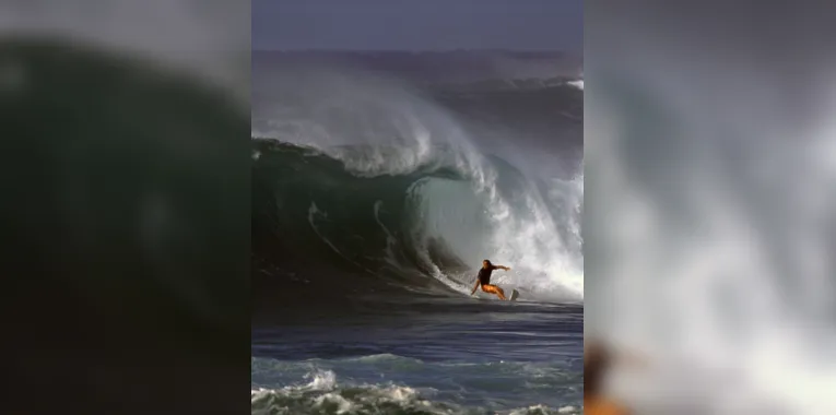 Tamayo também chegou a surfar a "onda mais mortal do mundo", em Pipeline.