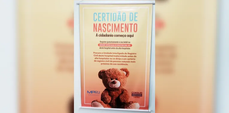 'Nascer Legal': bebês saem de hospital registrados, em São Gonçalo