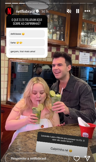 Casal foi levado a cartões postais do Rio de Janeiro