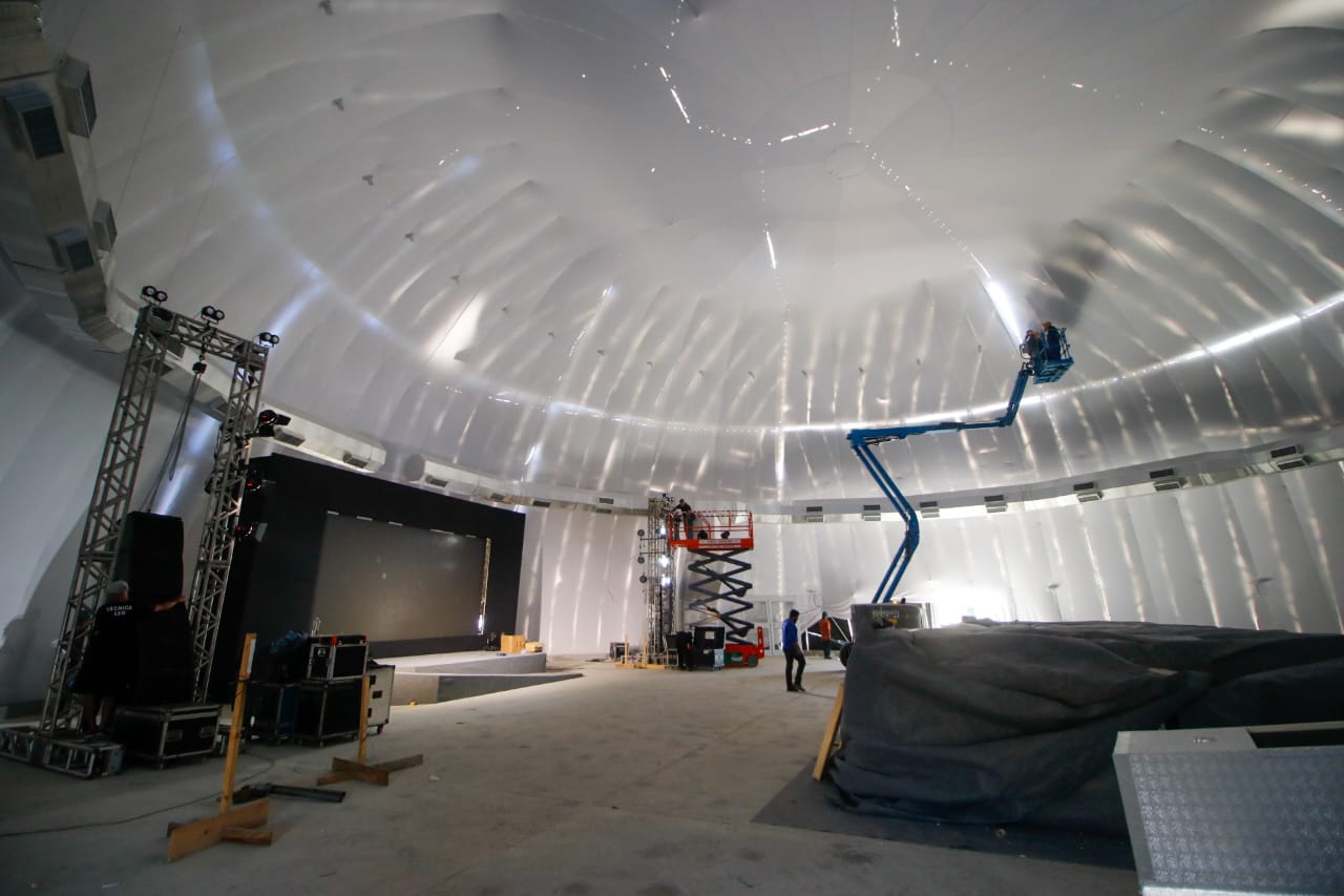 Entramos! ENFOCO mostra como ficou tenda evangélica de Niterói